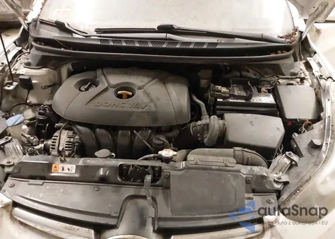 2014 Hyundai Elantra Se from USA, damaged, VIN 5NPDH4AEXEH516646